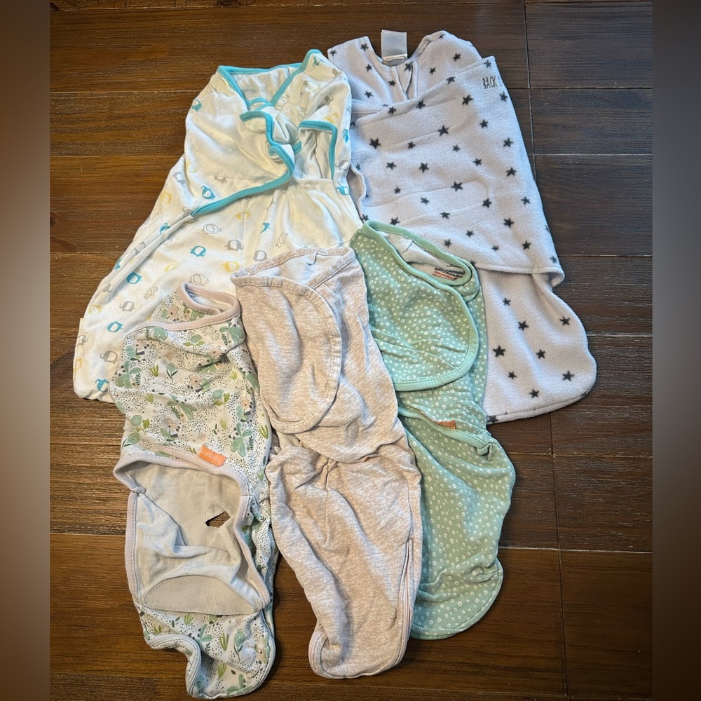 Baby Swaddle Blanket Bundle - Halo, Gerber, SwaddleMe
